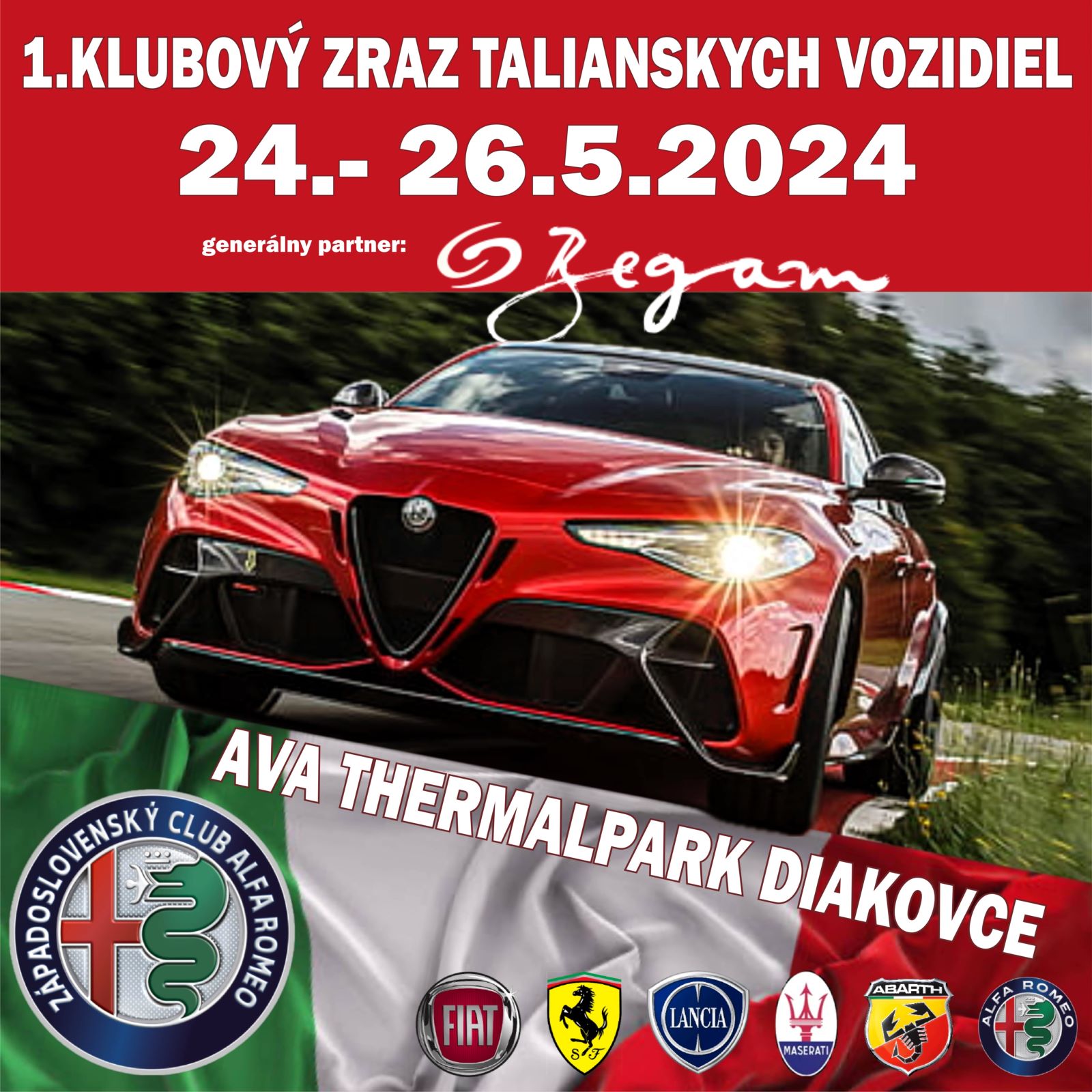 24.-26.5.2024 1. klubový zraz Talianskych vozidiel